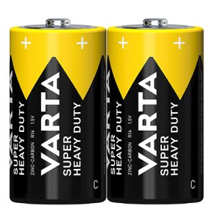 BATERIE SUPERLIFE R14 FOLIE 2 BUC VARTA | wauu.ro