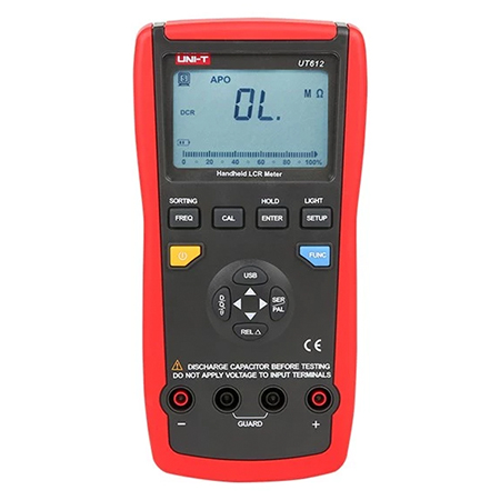 MIEUT612 MULTIMETRU DIGITAL UT612 RLC USB UNI-T | wauu.ro