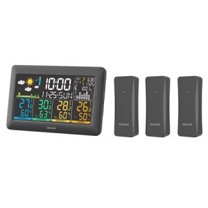 STATIE METEO 3 SENZORI WIRELESS SWS 6300 SENCOR | wauu.ro