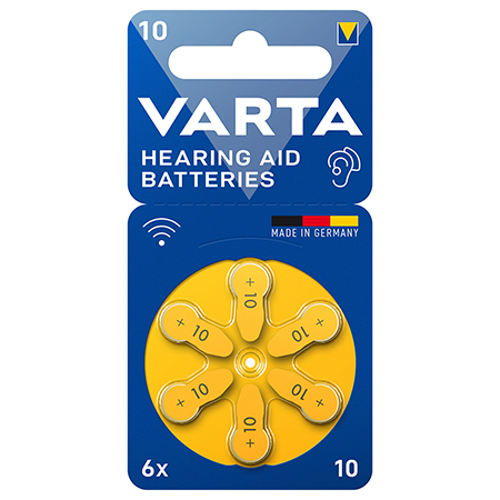 VAR-10 BATERII AUDITIVE 10 BLISTER 6 VARTA | wauu.ro
