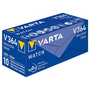 BATERIE ARGINT AG1 SR621SW V364 VARTA | wauu.ro