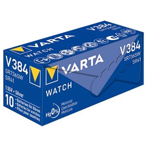 BATERIE AG3 LR41 V384 VARTA | wauu.ro