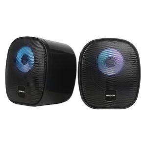 DIFUZOARE STEREO 2.0 6W RMS RGB USB 3.5MM | wauu.ro