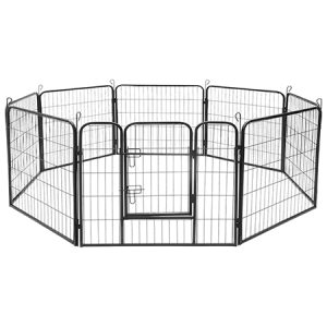 TARC MODULAR PENTRU CAINI 8 PANOURI 80X60 CM REBEL ANIM | wauu.ro