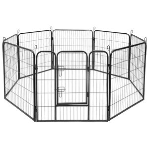 TARC MODULAR PENTRU CAINI 8 PANOURI 80X80 CM REBEL ANIM | wauu.ro