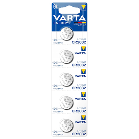 VAR-2032-5 BATERIE CR2032 BLISTER 5 BUC VARTA | wauu.ro