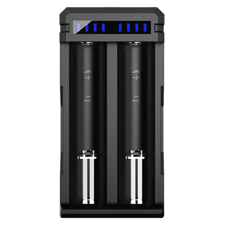 BAT-SC2 INCARCATOR ACUMULATORI 3.7V USB-C SC2 XTAR | wauu.ro