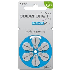 BATERII AUDITIVE POWER ONE IMPLANT P675 BLISTER 6 VARTA | wauu.ro