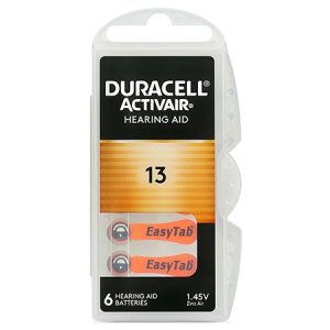 BATERIE AUDITIVA DURACELL 13 BLISTER 6 BUC | wauu.ro