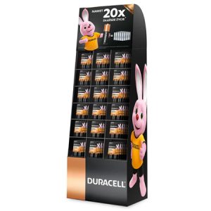 STAND BATERII 96X LR06 + 48X LR03 DURACELL | wauu.ro