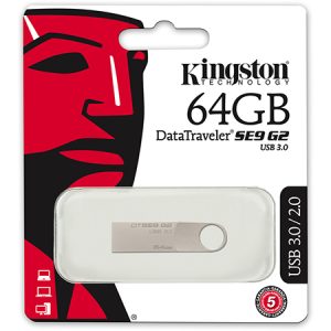 FLASH DRIVE 64GB 3.0 SE9 KINGSTON | wauu.ro