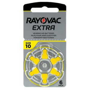 BATERIE AUDITIVA RAYOVAC 10 BLISTER 6 BUC | wauu.ro