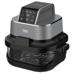 FRITEUZA GLASS AIRFRYER 4L+1.5L 1500W TEESA | wauu.ro