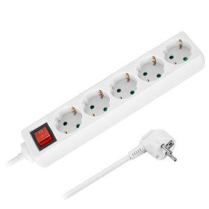 PRELUNGITOR 5 PRIZE CU INTRERUPATOR 3X1.5MM 2.0M REBEL | wauu.ro