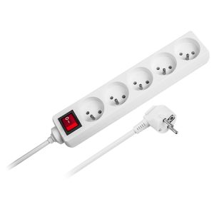 PRELUNGITOR  5 PRIZE CU INTRERUPATOR 3X1.5MM 3.0M REBEL | wauu.ro