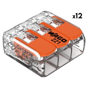 CLEME WAGO SLIM MYF 3X4MM2 SET 12 BUC | wauu.ro