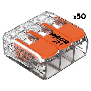 CLEME WAGO SLIM MYF 3X4MM2 SET 50 BUC | wauu.ro