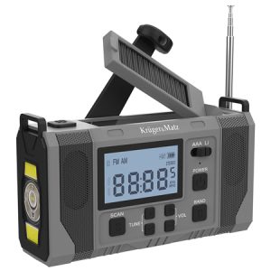RADIO MULTIFUNCTIONAL SOLAR 10000MAH KRUGER&MA | wauu.ro