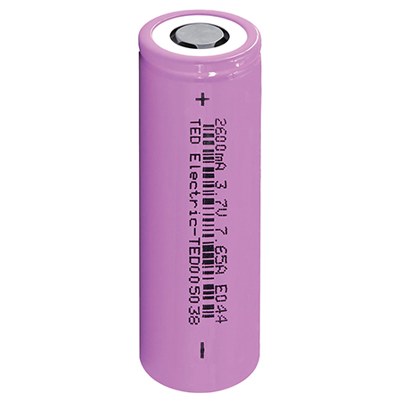 TED-18650 ACUMULATOR 18650 2.6A 3.7V TED | wauu.ro