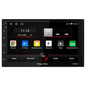 RADIO PLAYER 2 DIN CARPLAY/ANDROID AUTO KRUGER&MATZ | wauu.ro