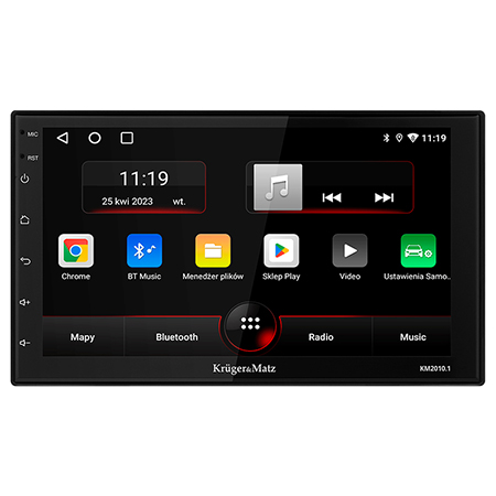 KM2010.1 RADIO PLAYER 2 DIN CARPLAY/ANDROID AUTO KRUGER&MATZ | wauu.ro