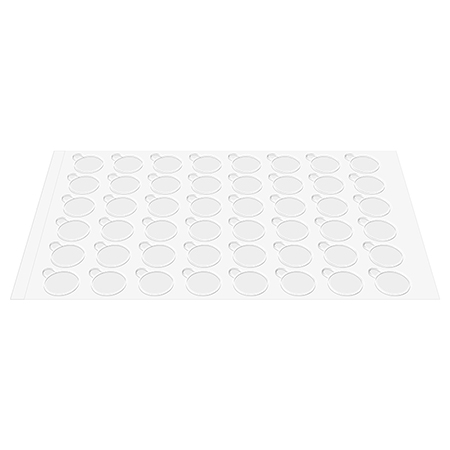 NAR0491-10 SET 144 STICKER BANDA DUBLU ADEZIVA 10MM | wauu.ro
