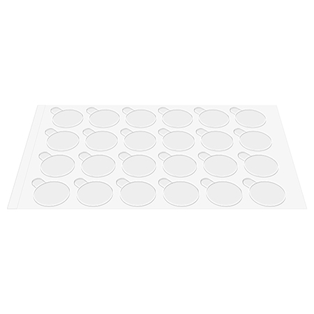 NAR0491-15 SET 72 STICKER BANDA DUBLU ADEZIVA 15MM | wauu.ro