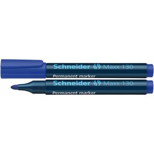 MARKER PERMANENT 130 VARF ROTUND 13MM ALBASTRU SCHNEIDE | wauu.ro