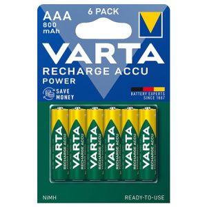 ACUMULATORI AAA 800MAH BLISTER 6 BUC VARTA | wauu.ro