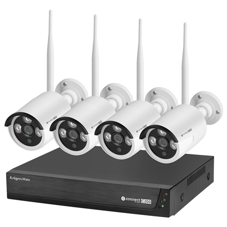 KM2240-1 SET NVR SUPRAVEGHERE VIDEO WIFI 4 CAMERE TUYA WI-FI 6 | wauu.ro