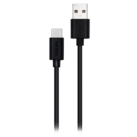 PH-DLC3104A CABLU USB-A USB-C 1.2M PHILIPS | wauu.ro