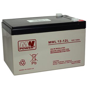 ACUMULATOR STATIONAR AGM VRLA 12V 12AH MWL | wauu.ro
