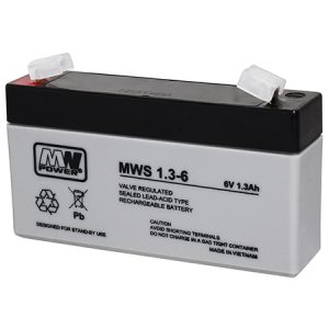 ACUMULATOR STATIONAR AGM VRLA 6V 1.3AH MWS | wauu.ro