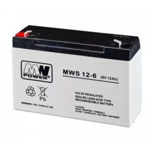 ACUMULATOR STATIONAR AGM VRLA 6V 12AH MWS | wauu.ro