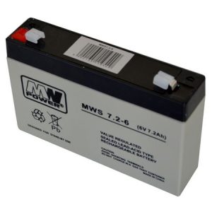 ACUMULATOR STATIONAR AGM VRLA 6V 7.2AH MWS | wauu.ro