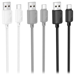 CABLU TELEFON USB-A TYPE C HOCO | wauu.ro