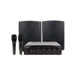 KIT KARAOKE AMPLIFICATOR 2X30W BOXE SI MICROFON | wauu.ro