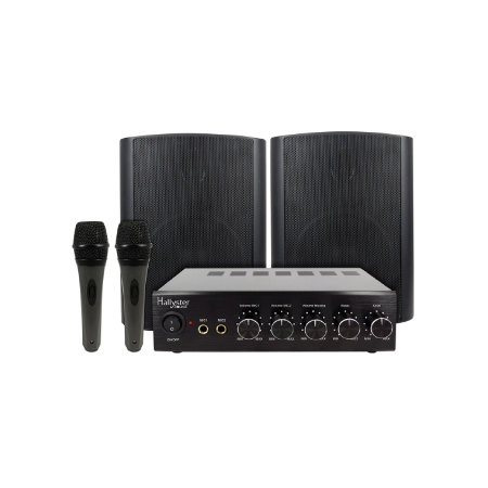 K-04177000 KIT KARAOKE AMPLIFICATOR 2X30W BOXE SI MICROFON | wauu.ro