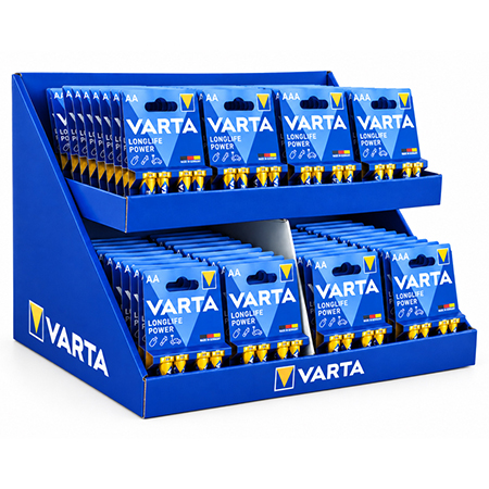 VAR-751241 DISPLAY LONGLIFE POWER 39 AAA + 50 AA VARTA | wauu.ro