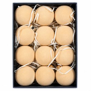 ORNAMENTE LUX DE CRACIUN / CREM 12P | wauu.ro